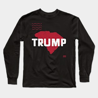 Trump South Carolina 2020  - Red Wave, Red State Long Sleeve T-Shirt